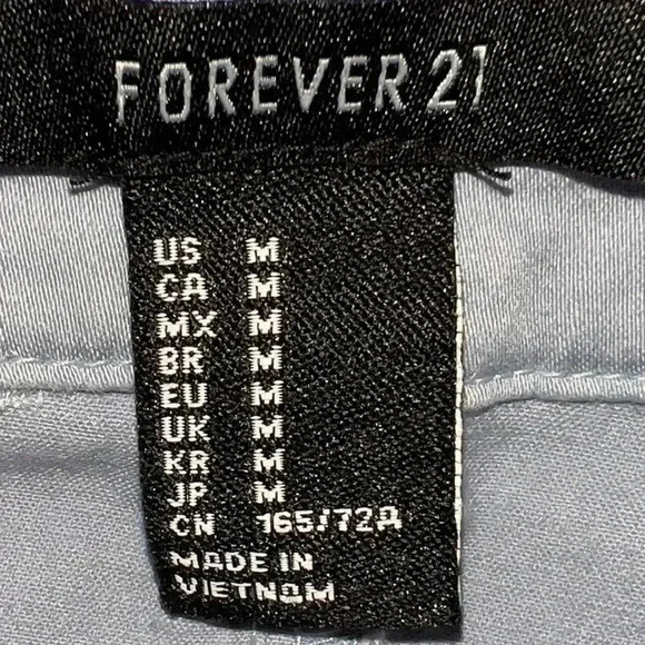 Forever 21 Blue Mini Skirt - Picture 3 of 4